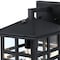 Westinghouse Fixture Wall Outdoor 60W Dusk to Dawn Caliste, Black Clear Glass 6123100 - alternate 5